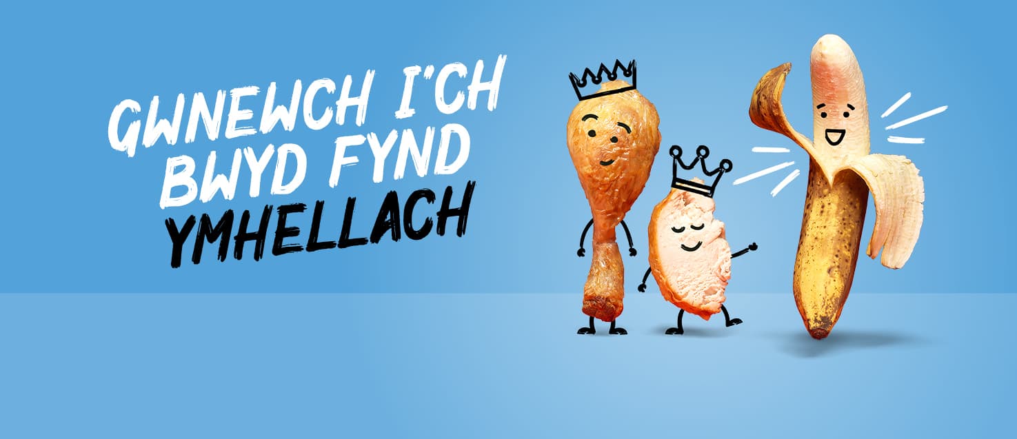 Os na alli di ei fwyta fe, ailgylcha fe!